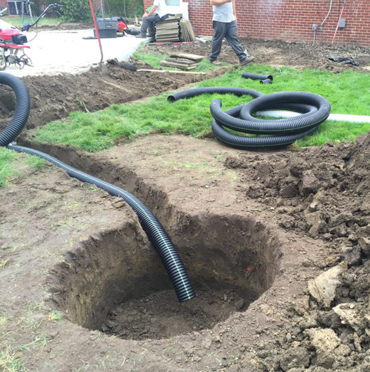 Drainage Contractors Macomb County MI - Repair and Rainwater Diversion - drain2